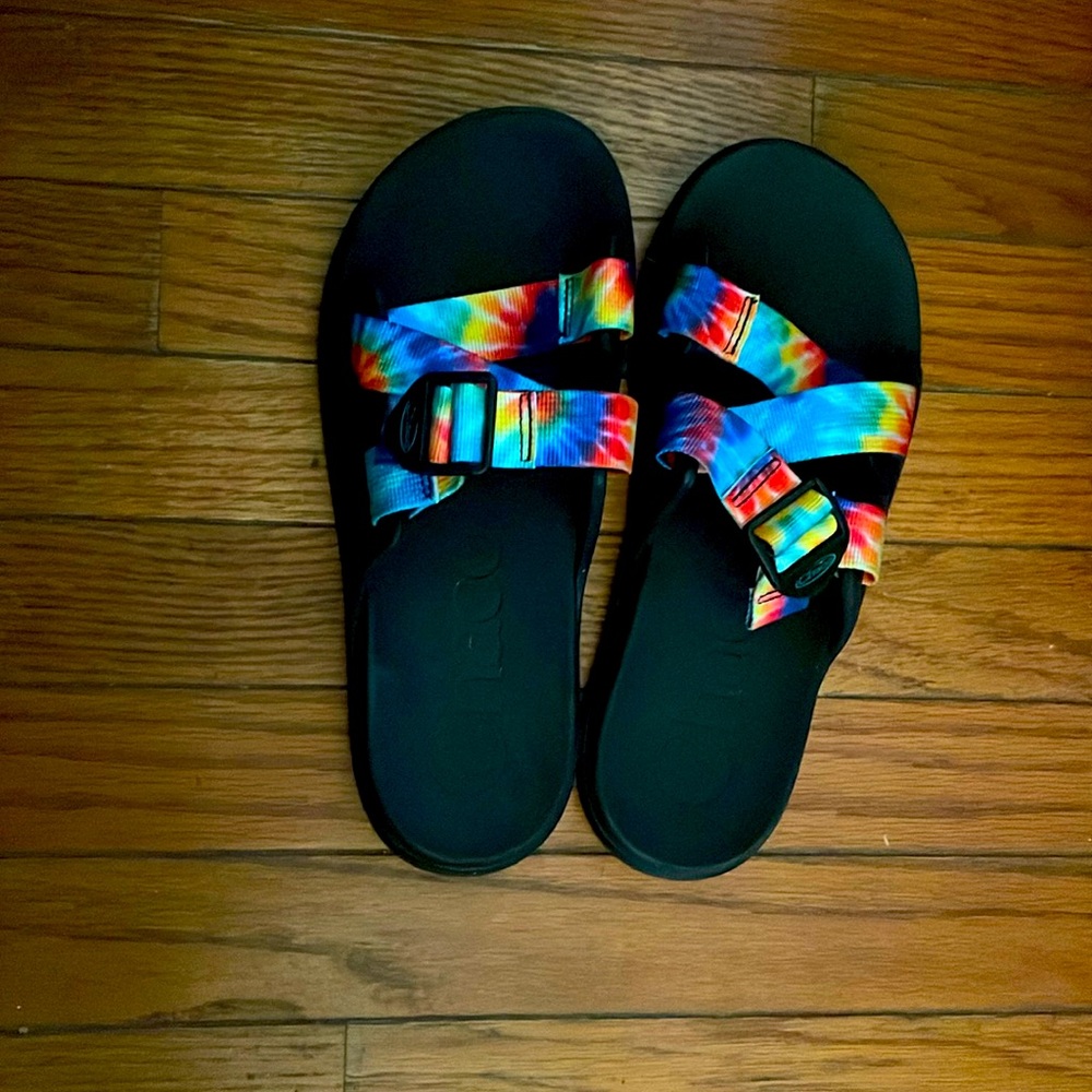 Tie Dye Chaco Chillo Sport Sandals Slides